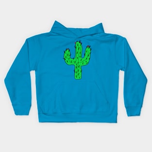 cactus sketch. A cute, pretty, cactus sketch. Kids Hoodie